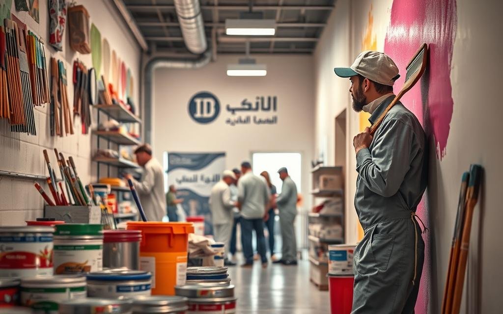 شركة دهانات الجزيرة بالرياض